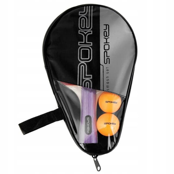SPOKEY BORDTENNIS SMASH SET RACKETTSKYDD 2 BOLLAR
