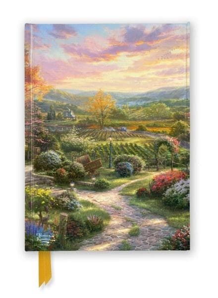 Thomas Kinkade A5-linje notesbog TW Vineyard