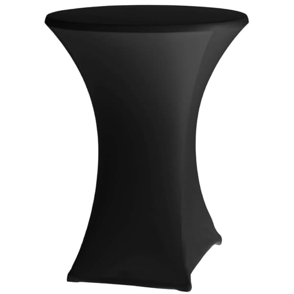 Symposium rund cateringdug, diameter 70 cm - sort
