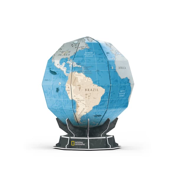 3D-PUSSEL NATIONAL GEOGRAPHIC GLOBUS 0823