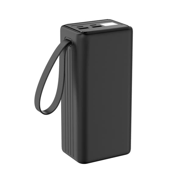 PLATINET VIRTAPANKKI 40000 mAh 65W PD TASKULAMPPU USB-C 1M KAAPELI [46012]