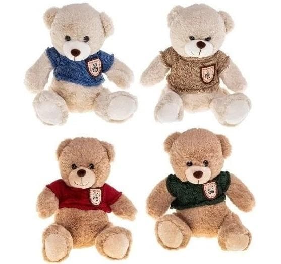 Bamse i sweater 20 cm MIX