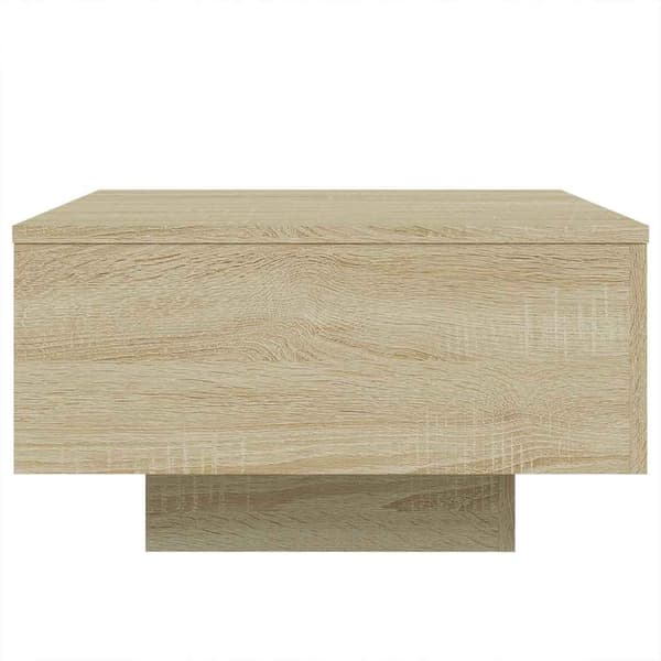 vidaXL Soffbord, Sonoma Ek, 55x55x31 cm, Träbaserat Material