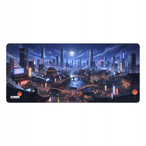 Stor musemåtte 4 mm tykkelse kvalitet 90x40 cm KBcustom Gamer gave
