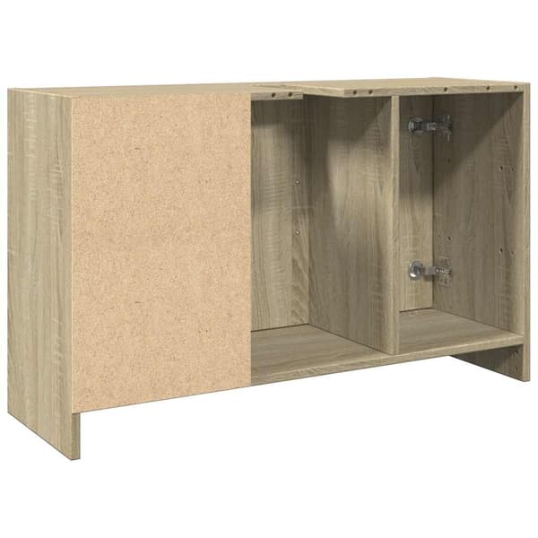 vidaXL håndvaskskab Sonoma eg 90x29x55 cm