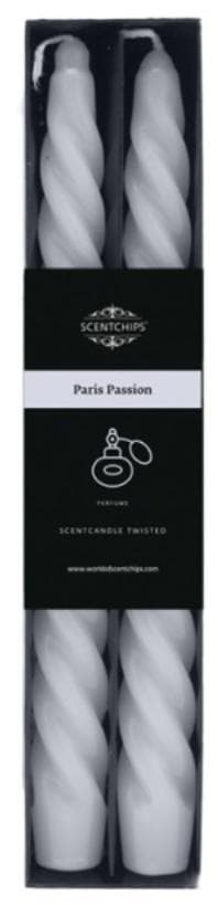 Paris Passion snoet bordlys 2 stk.