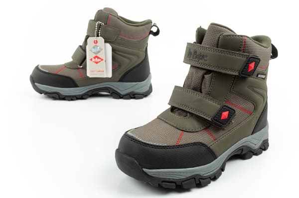 Lee Cooper Syntet Khaki [LCJ-25-01-3756K] år 33