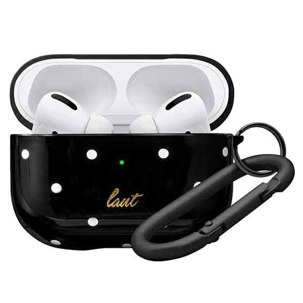 Laut Dotty -kotelo AirPods Prolle, musta