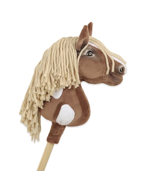 Käpphäst Medium Premium Beige Western Bay med Ljus Man A4