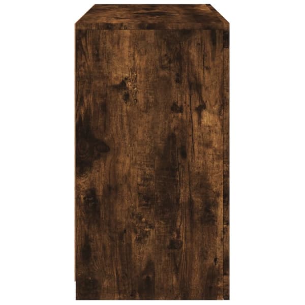 vidaXL LED-skab røget eg 60,5x37x67 cm