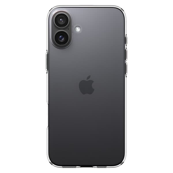 Spigen Liquid Crystal Clear -suojakuori iPhone 16:lle, läpinäkyvä