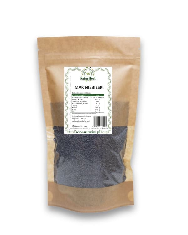 BLÅ VALLMOFRÖN 500g FRANSKA PREMIUM Naturini
