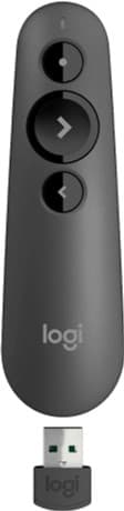 Logitech R500s laserpresentationsfjärrkontroll grafitpresentatör (910-005843)