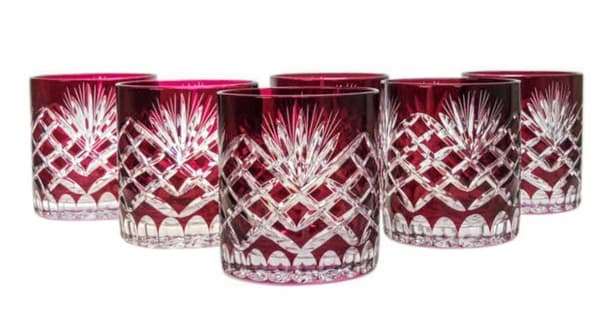 Ruby Crystal Whiskyglas 280ml Ananas