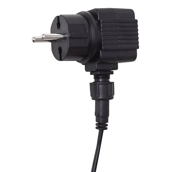 vidaXL Poolfontän/Vattenfall 30 cm med LED-belysning