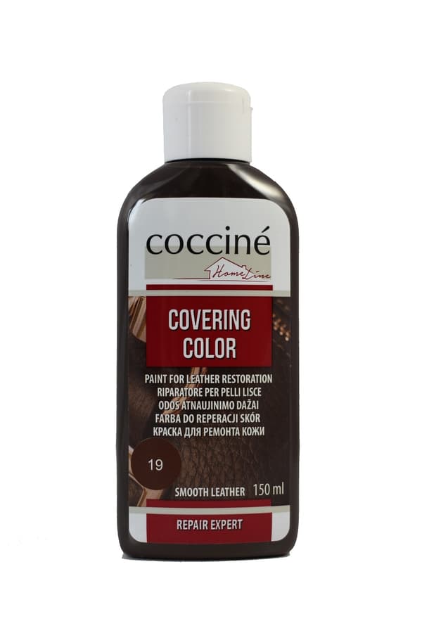 Læderrenoveringsmaling - COCCINE DÆKKEFARVE 150 ml sort