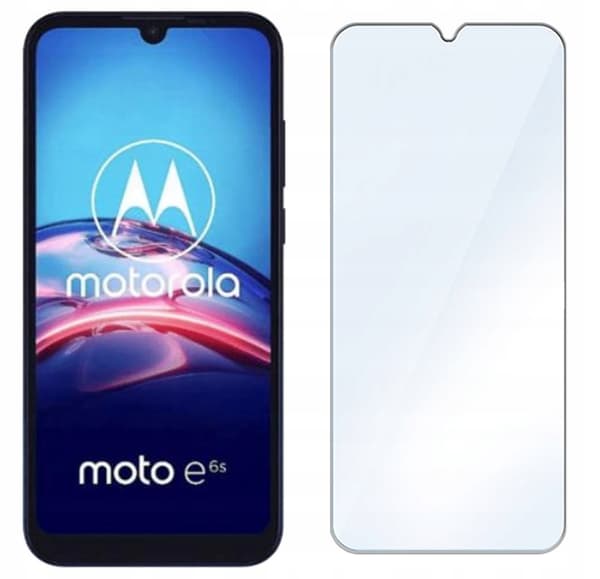 2x GLAS til MOTOROLA MOTO E6S HÆRDET GLAS 9H | 2-pak