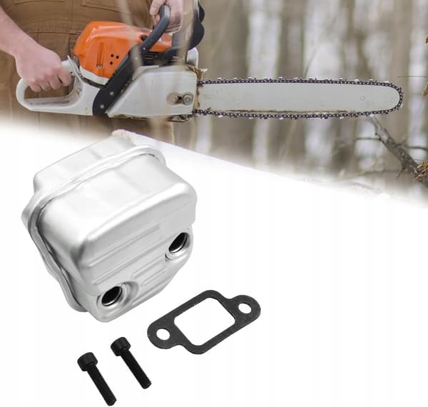 KOMPLETT LJUDDÄMPARSKRUVAR PACKNING STIHL MS171 MS181 MS211 TYSK