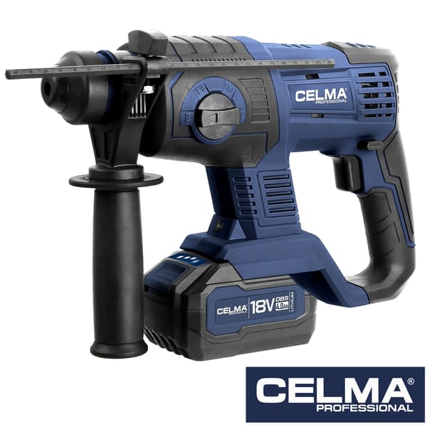 Borrhammare CELMA Professional PRWg 2-20OBS 18V SDS Plus 2J 1x 4Ah + Laddare