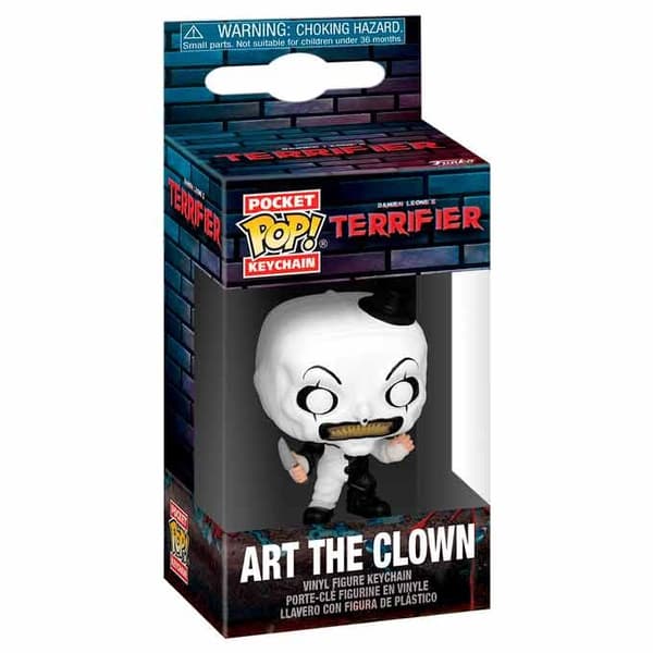 Funko POP Nyckelring Terrifier Art Clownen Samlarfigur