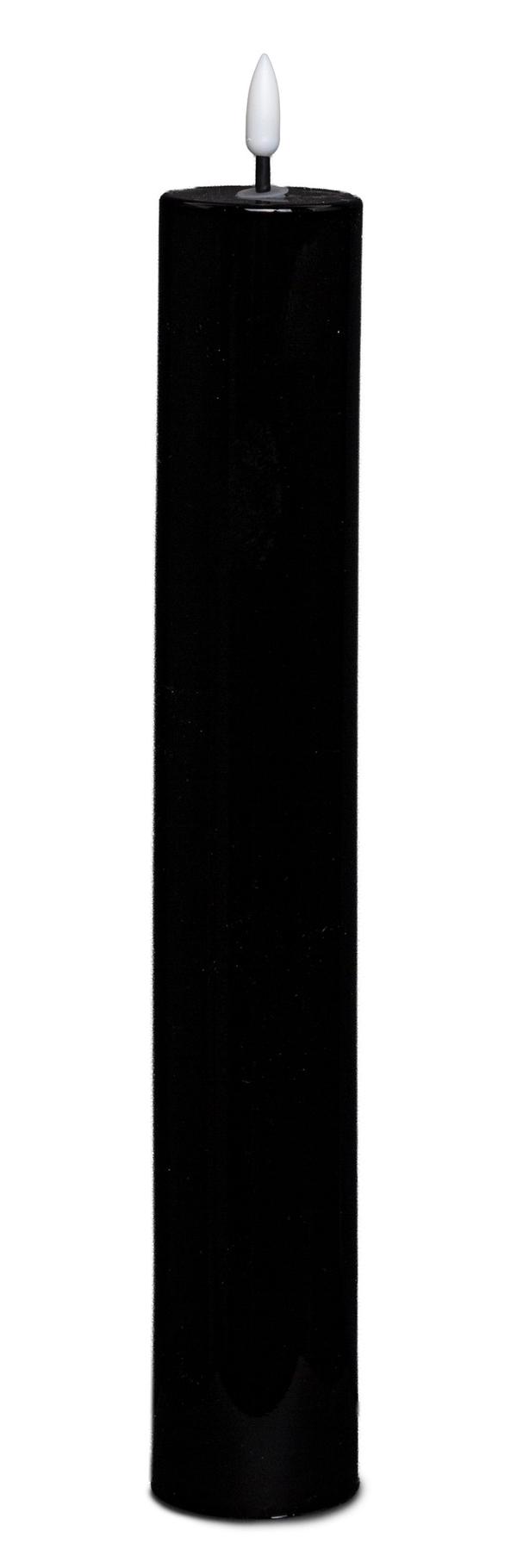LED-lys med timer, sort, 34x5x5cm