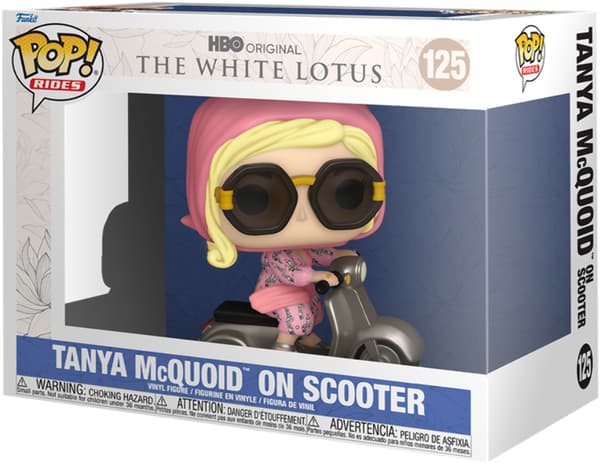 Funko Pop Rides White Lotus Tanya on Scooter 81205 -figuuri
