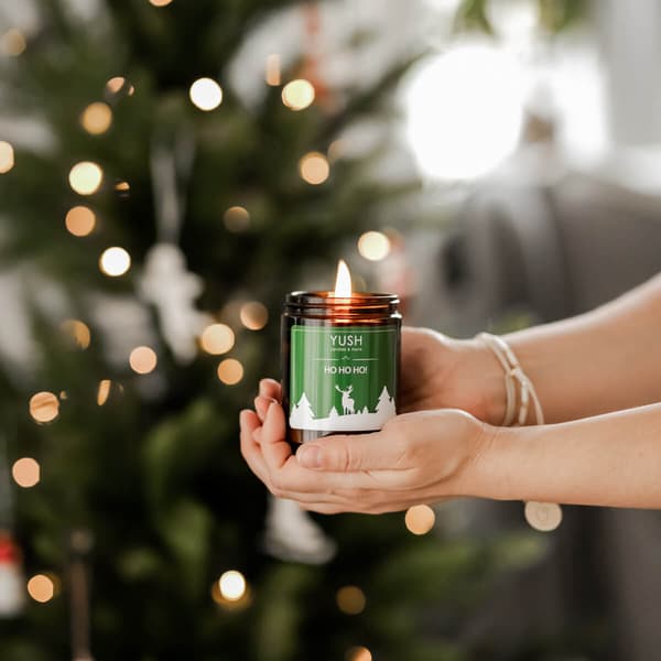 Ho Ho Ho! - STORT JULESOJA LYS - YUSH - 180ml