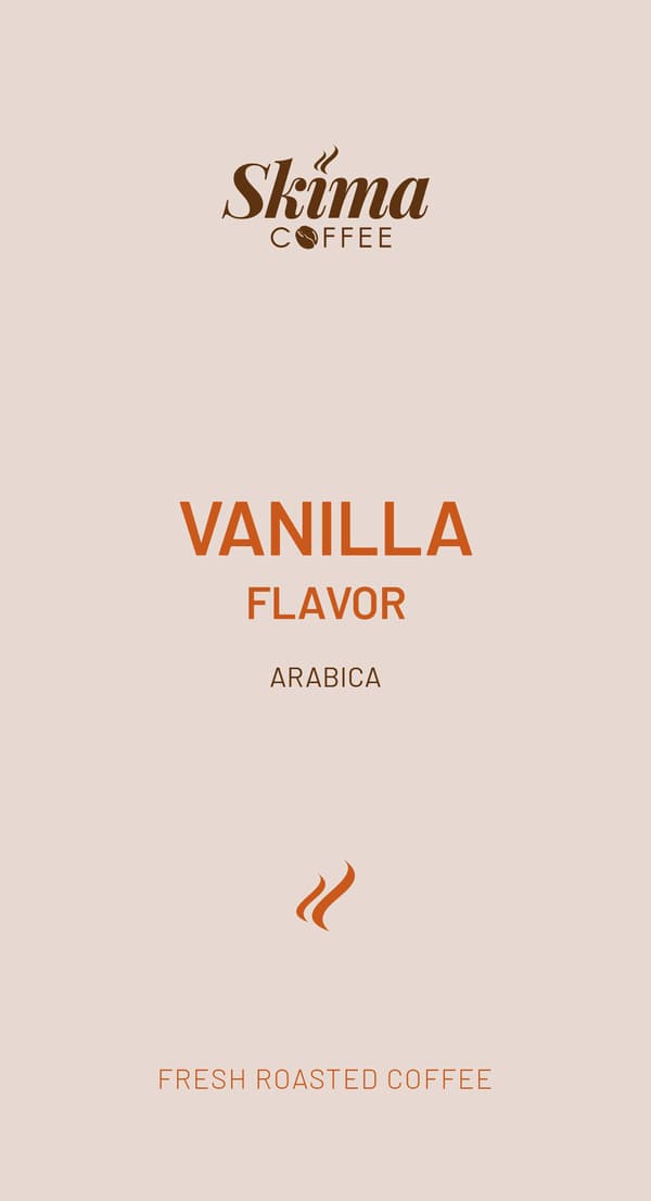 Kaffebønner 500g VANILJE SWEETS 100% ARABICA til espressomaskine + GRATIS