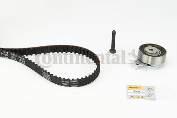 Kamremsats (rem + rulle) CONTITECH CT 874 K1