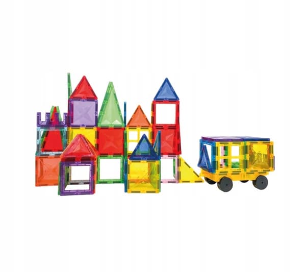 MAGNETISKE BLOKKE 61 STK.