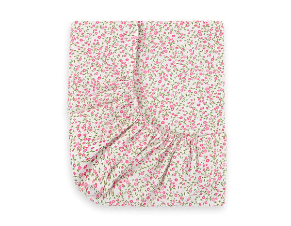 Bomuldslagen til tremmeseng 120x60 cm - pink eng