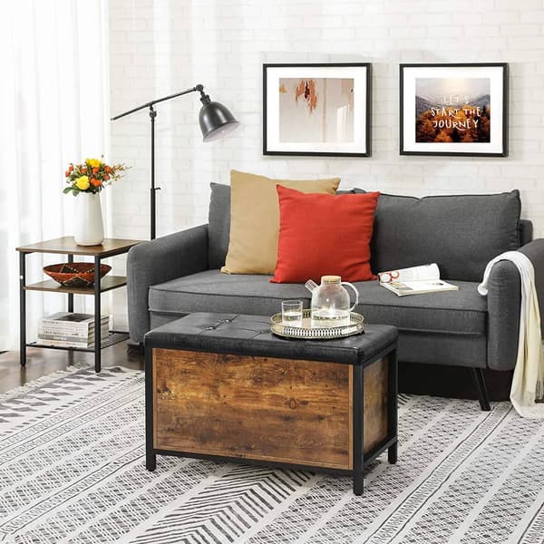 Bänk med låda och LOFT-sits