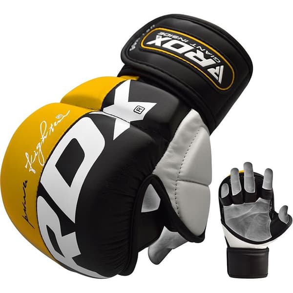 RDX GGL-T6 MMA-handskar Gula S