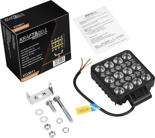 Arbejdslampe 25W 1600lm KD3611