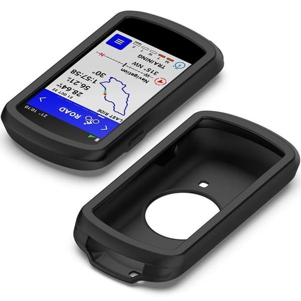 Mjukt silikonfodral för Garmin Edge 1040, svart