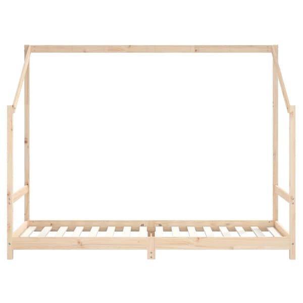 vidaXL Barnsängram 80x200 cm furu