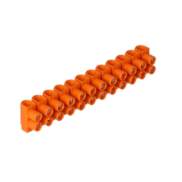 Termoplastisk gevindklemme LTF12-2.5 orange, standard