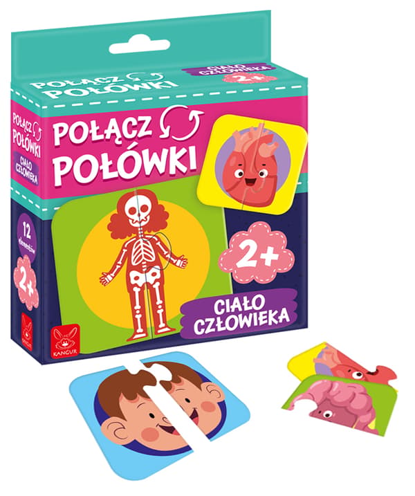 Yhdistä puolikkaat. Ihmiskeho