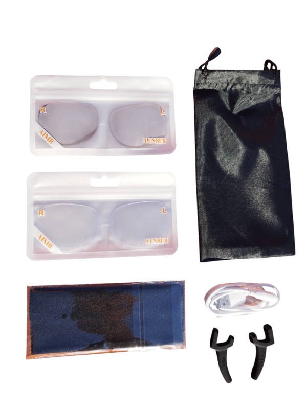 Smartglasögon AIMB-G1 HD-kamera ChatGPT 16 GB + 3 glasögon