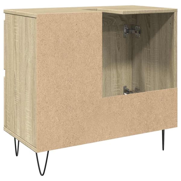vidaXL Badrumsskåp Sonoma Ek 65x33x60 cm