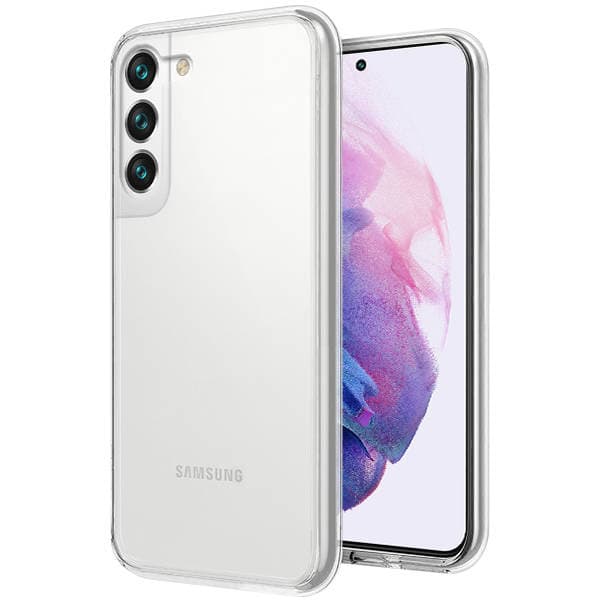 SLIM cover til SAMSUNG GALAXY S22 CLEAR CASE CLEAR BACK SLIM + GLAS