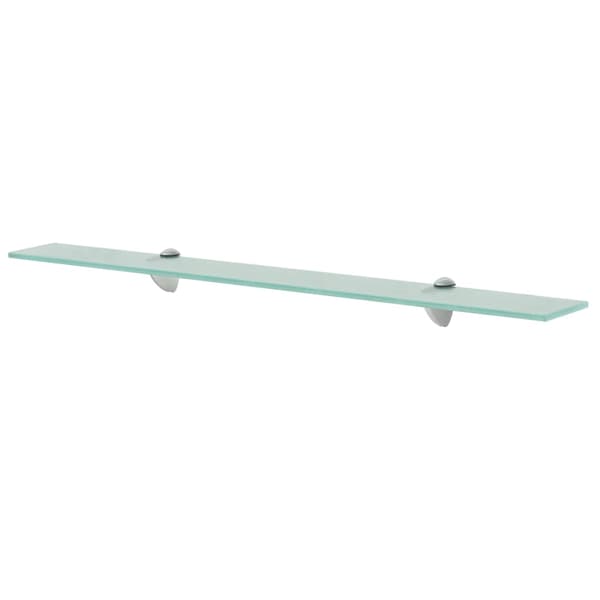 vidaXL Glashylla 80x10 cm, 8 mm