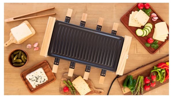Cecotec Raclette Cheese&Grill 8200 (3090) raclette-grilli