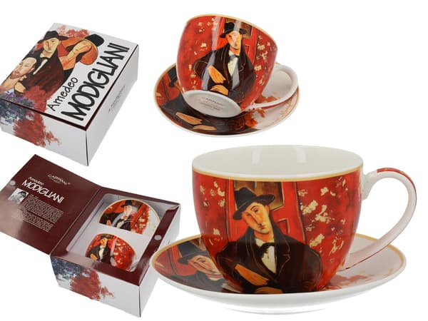 Carmani, kop og underkop af A. Modigliani