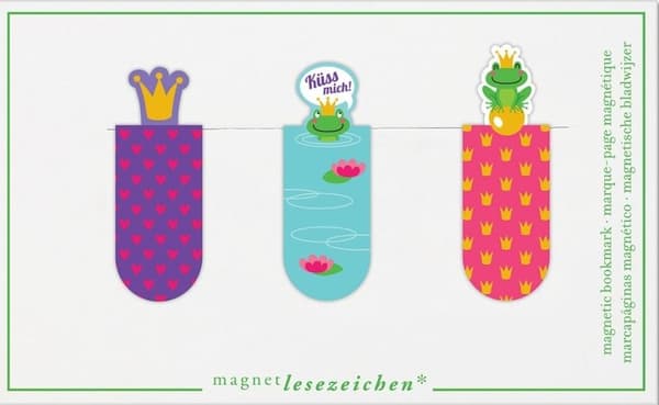 Magneettiset kirjanmerkit - Sammakko