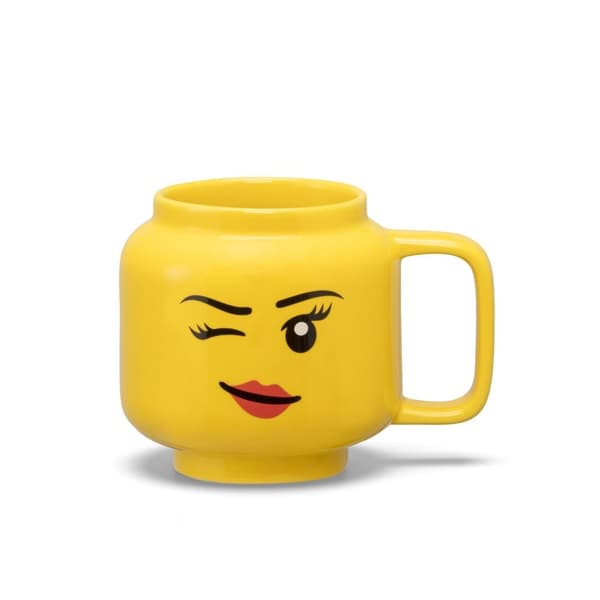 LEGO(R) Ikonisk Blinkande Flicka Keramisk Mugg Liten