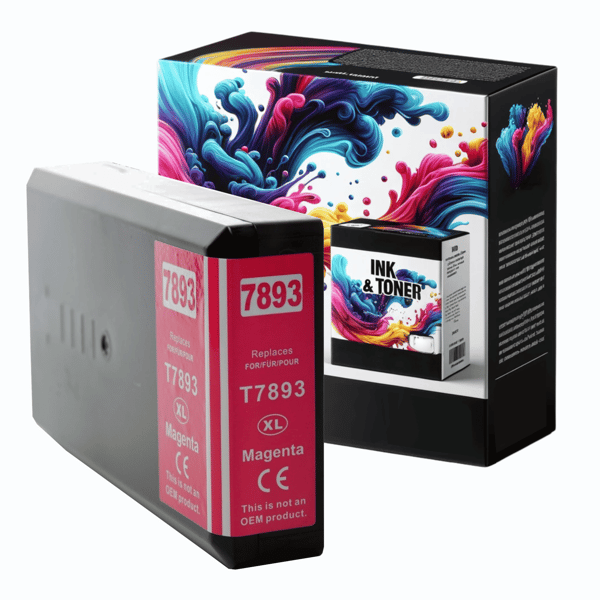 Blæk til Epson Epson WF-5110DW WorkForce Pro Magenta GP-E7893M