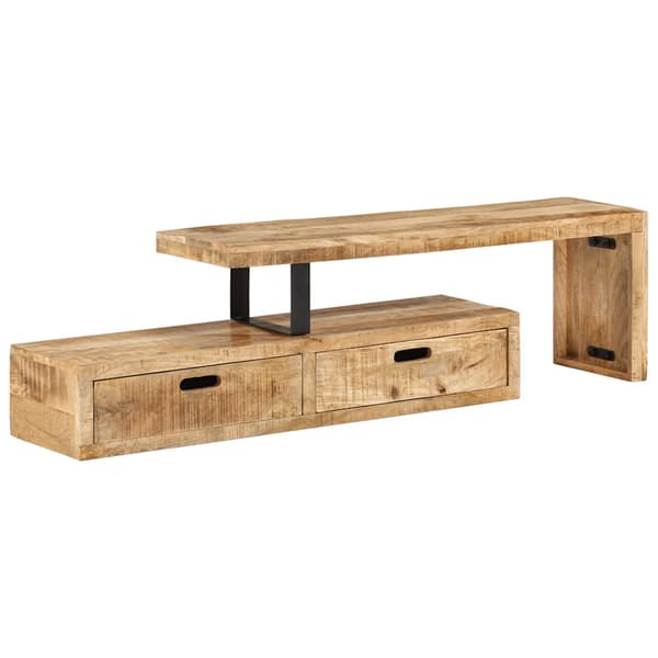 vidaXL TV-bord, massivt mangotræ
