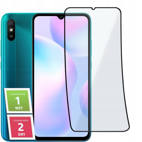 HYBRIDGLAS TIL XIAOMI REDMI 9A 9C FULDSKÆRM KERAMISK 9D