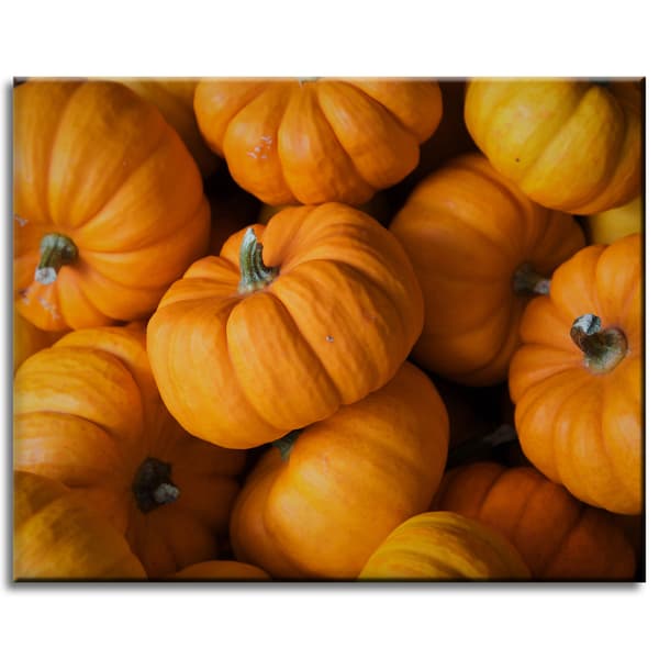 Canvastavla Kök Höstpumpor 50x40 cm